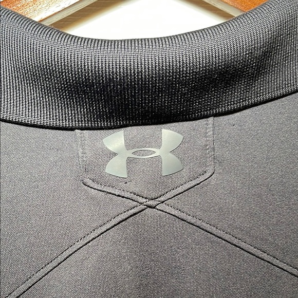 Under Armour Black Polo Shirt 3XL - Picture 4 of 7